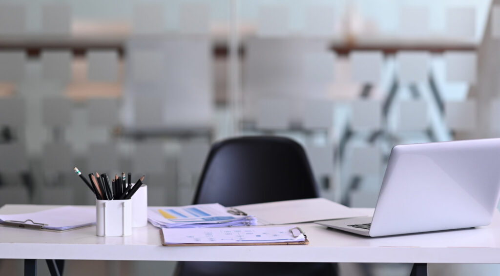 empty desk